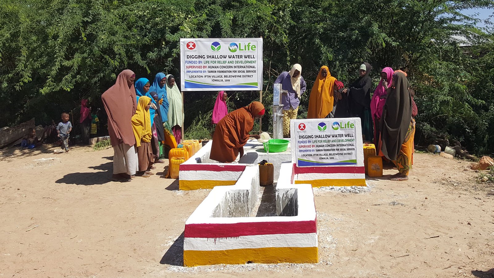 Life for Relief community support